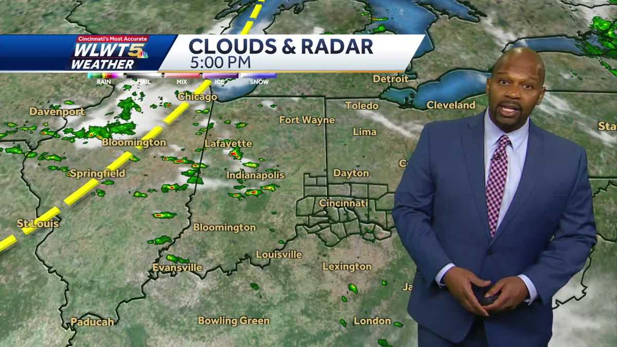 WLWT weatherman finds out Bengals are in the Super Bowl during forecast