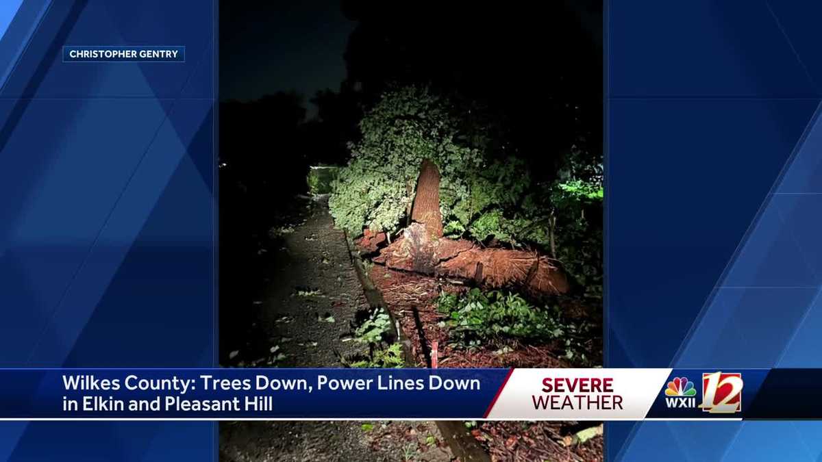 Storms cause power outages and damage across North Carolina