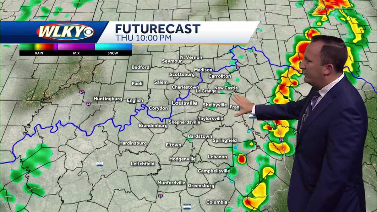 Impact weather: Chance for showers Friday morning, then trending drier