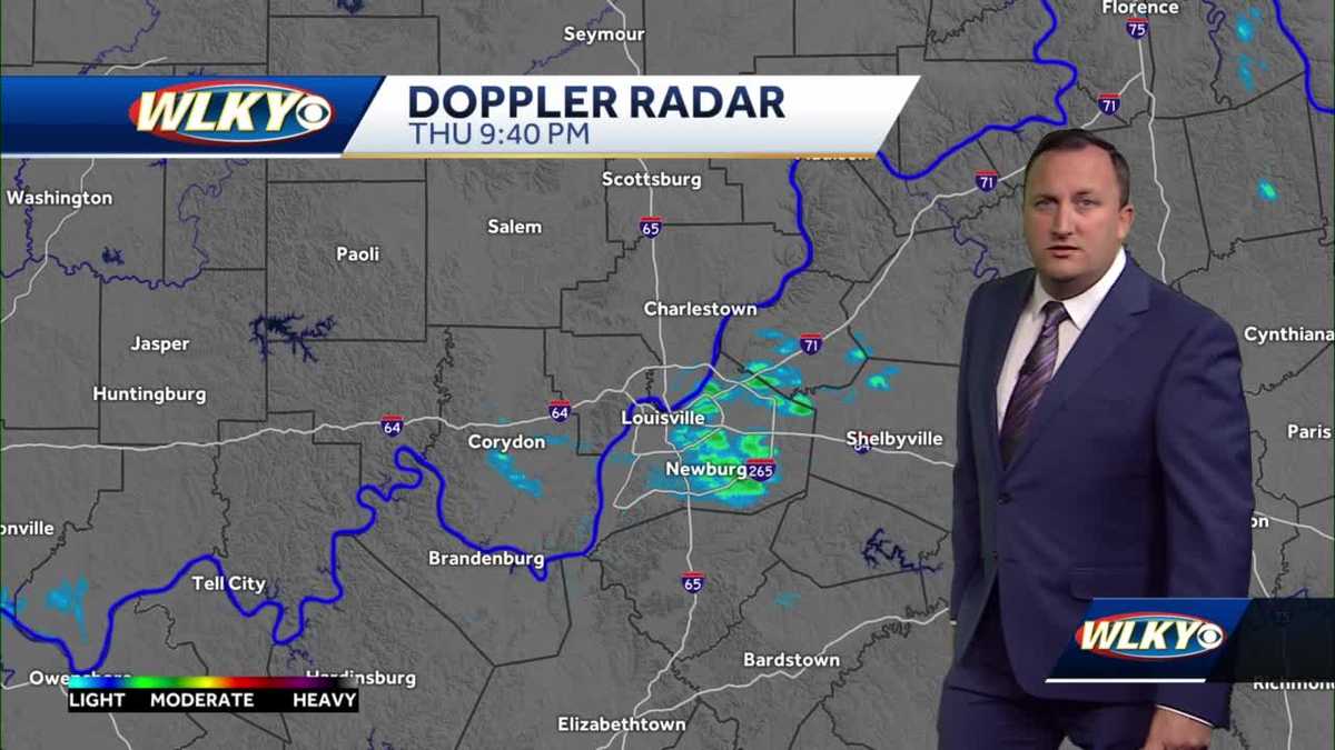 Patchy drizzle overnight and Friday