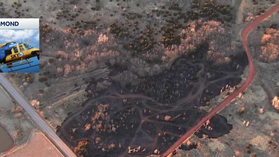 Oklahoma City metro crews battle wildfires on high danger day - KOCO
