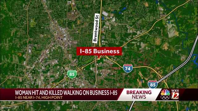 High Point woman killed walking on Interstate, after argument - Vimarsana News