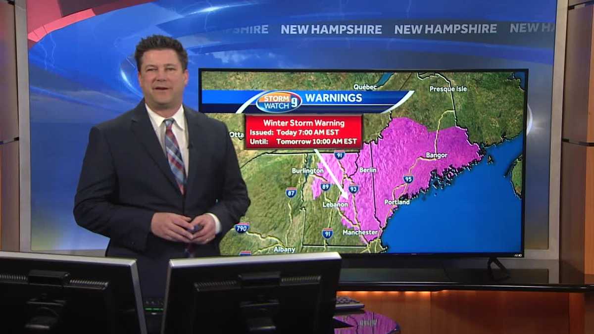 Watch: Another round of snow moves in