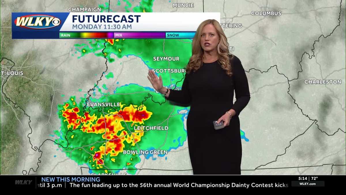 Below normal Saturday, heating up Sunday
