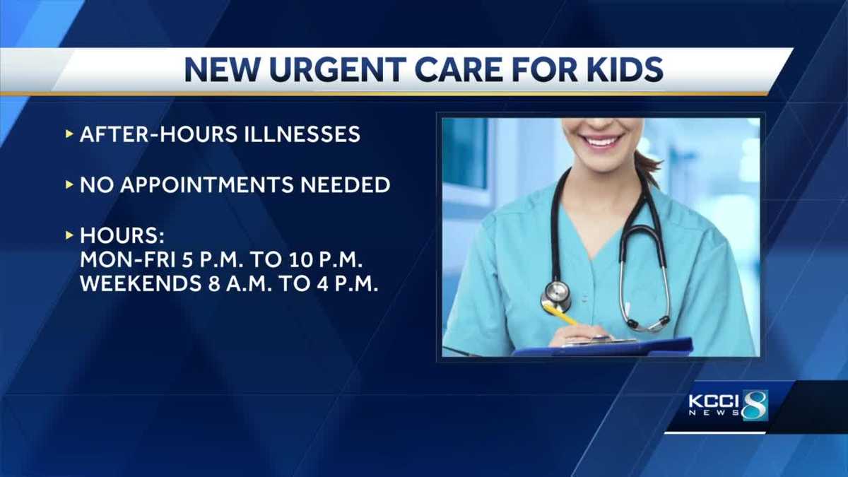 MercyOne opens urgent care for children