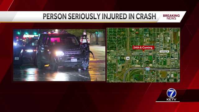 1 person seriously injured in crash - Vimarsana News