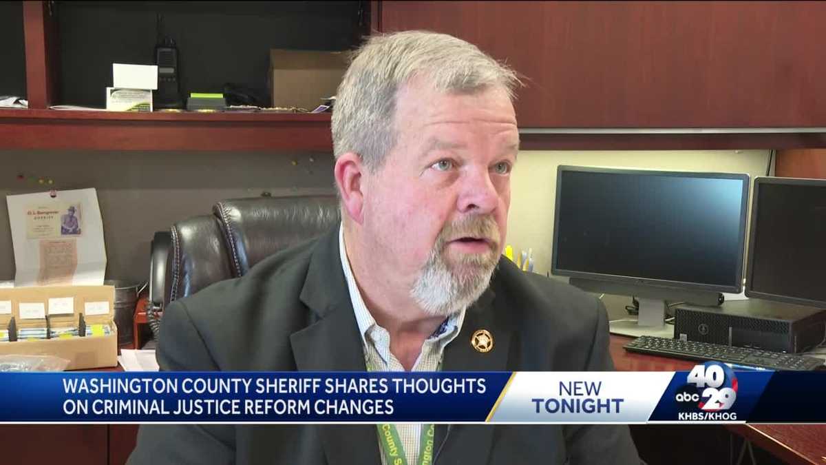 Washington County Sheriff shares thoughts on criminal justice reform ...