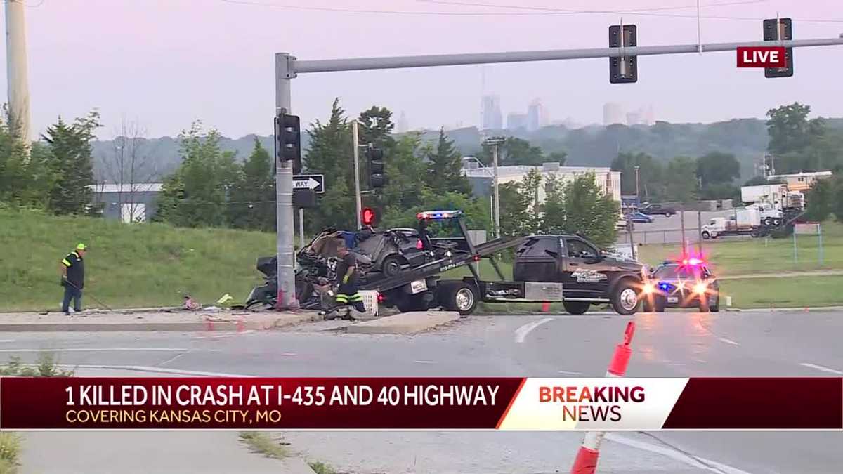 One person killed in crash on ramp at I-435 and 40 Highway - KMBC