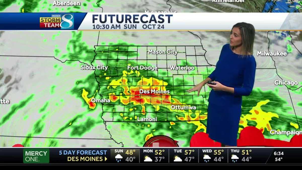 Active weather pattern coming to central Iowa
