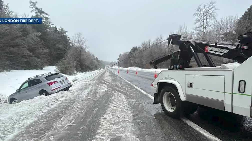 Dozens Of Crashes Reported On Icy Roads In Nh 9270