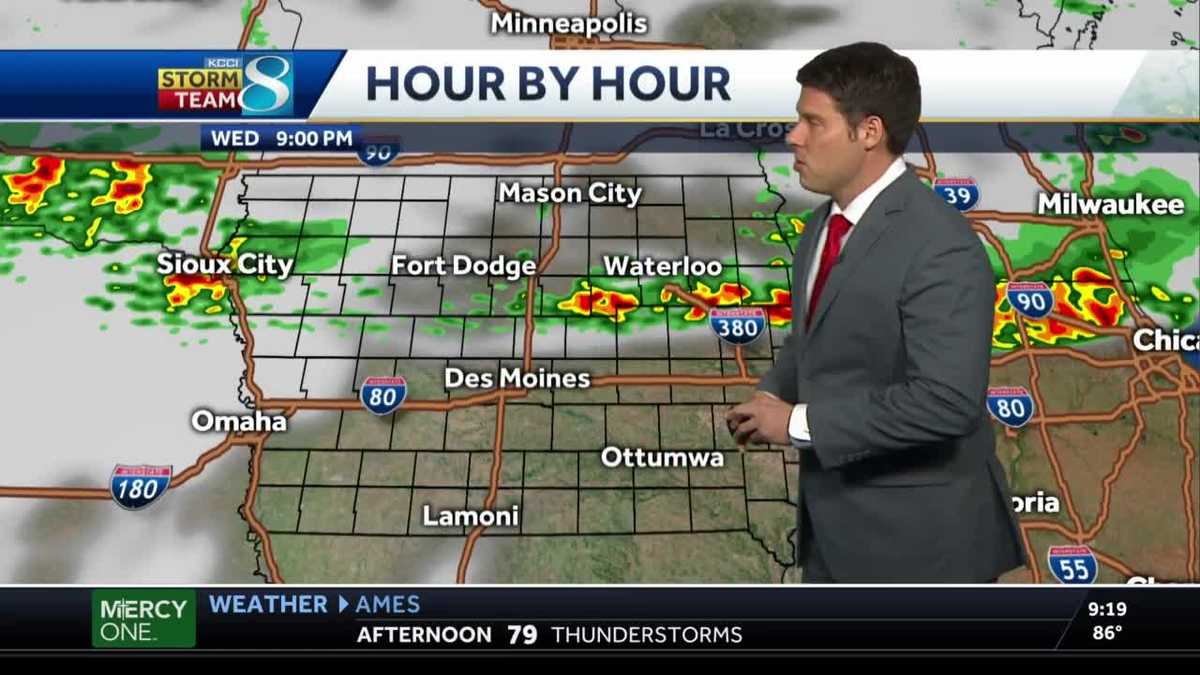 Strong, severe storms Thursday afternoon
