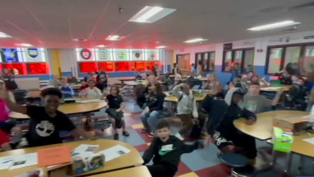 Weather Classroom: Middle School at Parkside in Manchester WMUR