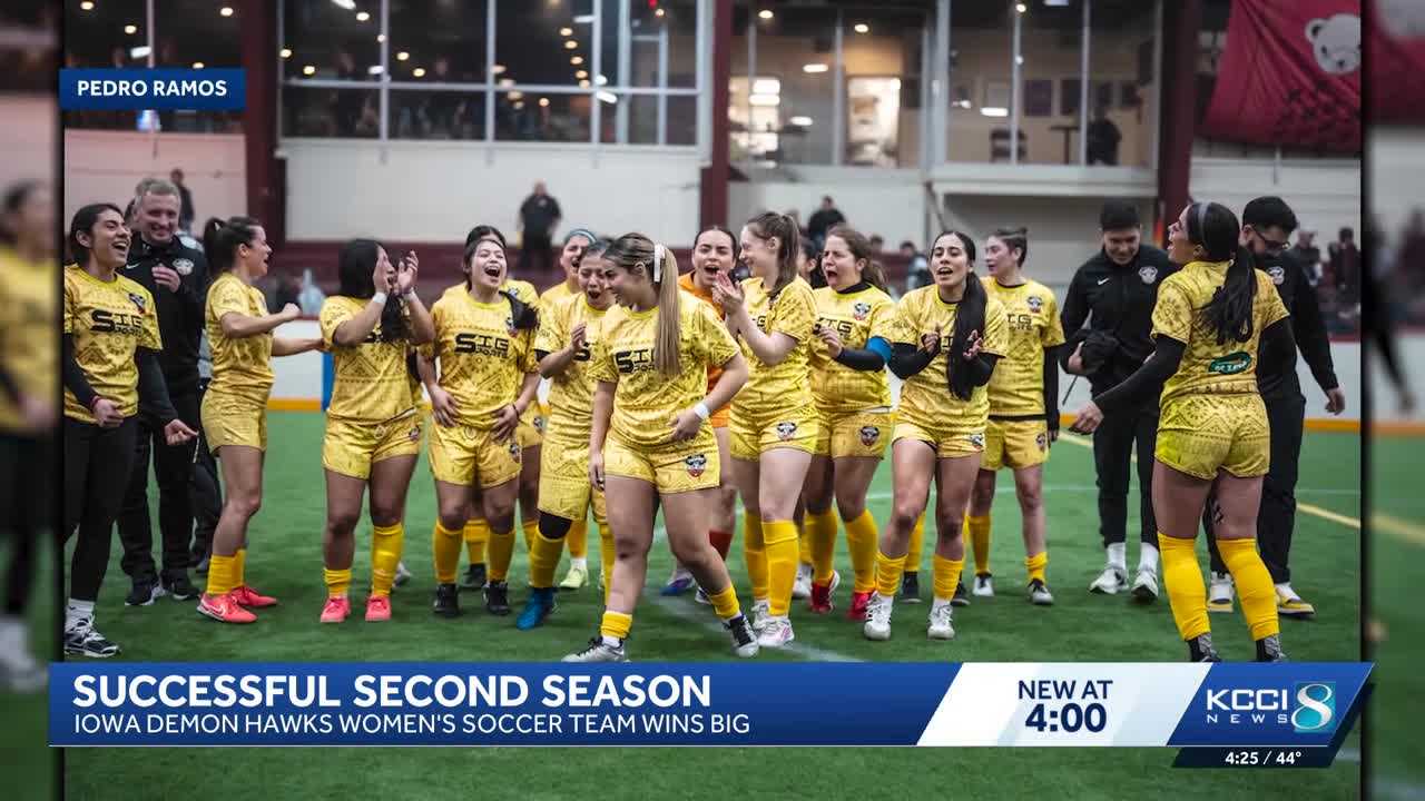 Iowa Demon Hawks women's soccer team wins 2026 MASL national title, finishes undefeated