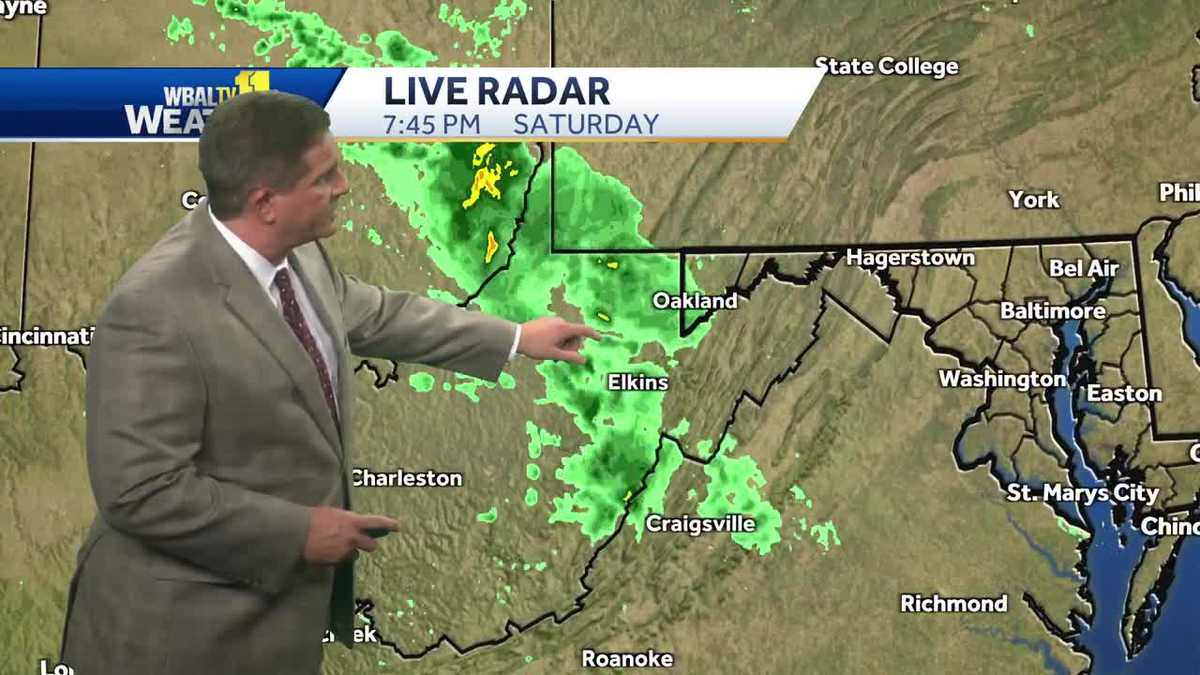 Slight chance of early showers before another windy Sunday