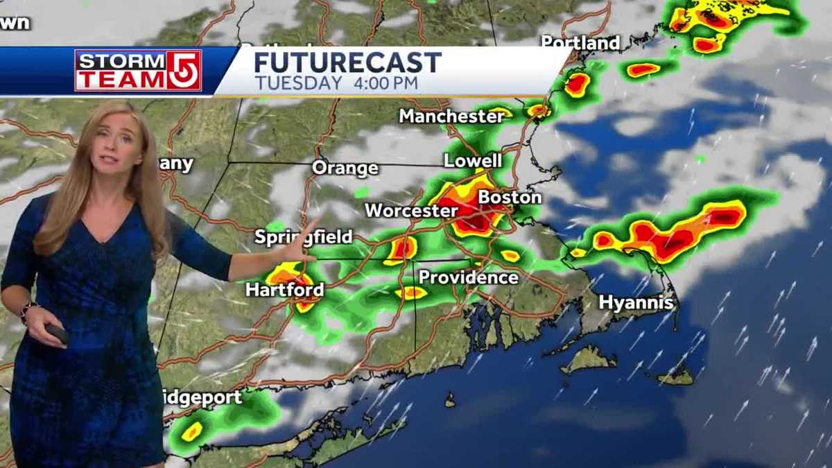 Video: Storms possible Tuesday; End to heat wave in sight