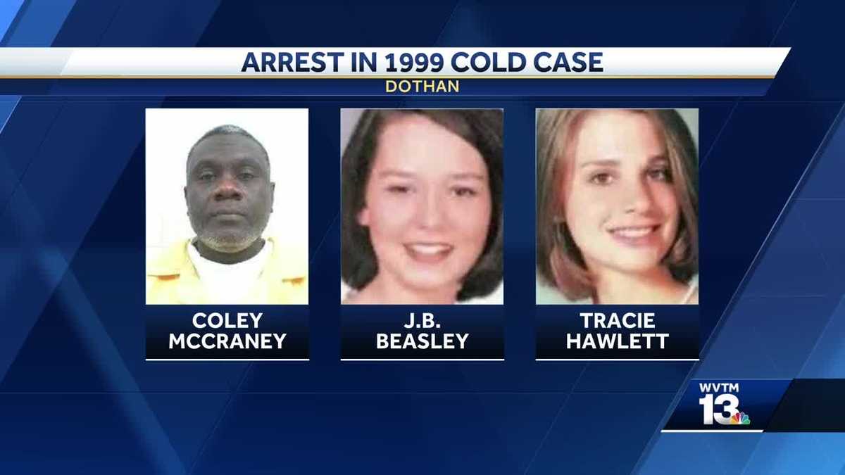 DNA match leads to arrest in 1999 Alabama slaying, rape case