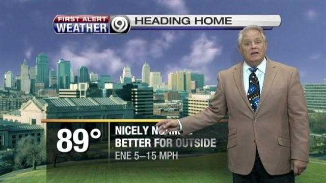 Comfortable stretch of weather ahead