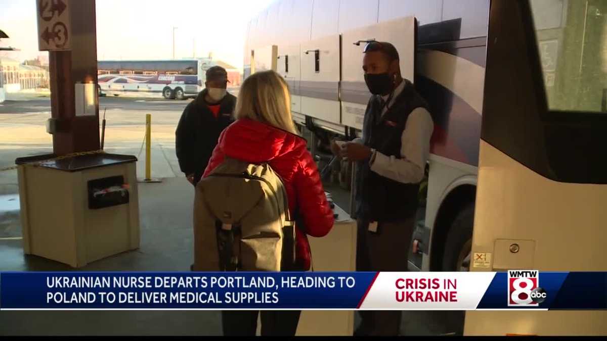 Mainebased Ukrainian nurse delivering medical supplies to Poland