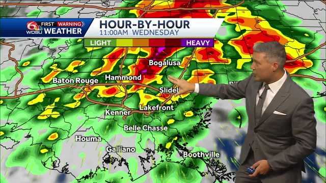 New Orleans weather forecast chance for severe storms Wednesday - Vimarsana News