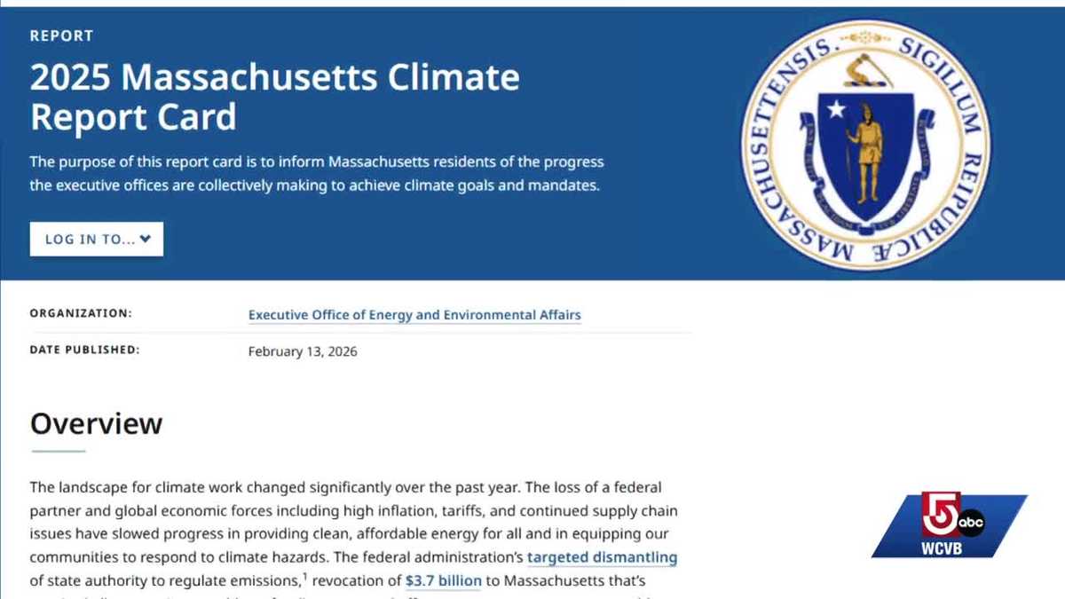 Discussing Massachusetts' 2025 climate report card WCVB 49 MIN