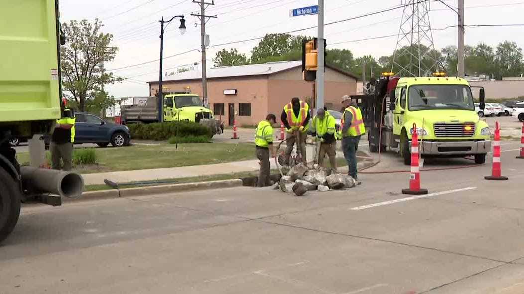 Milwaukee County crews rush to finish road repairs before Memorial Day weekend