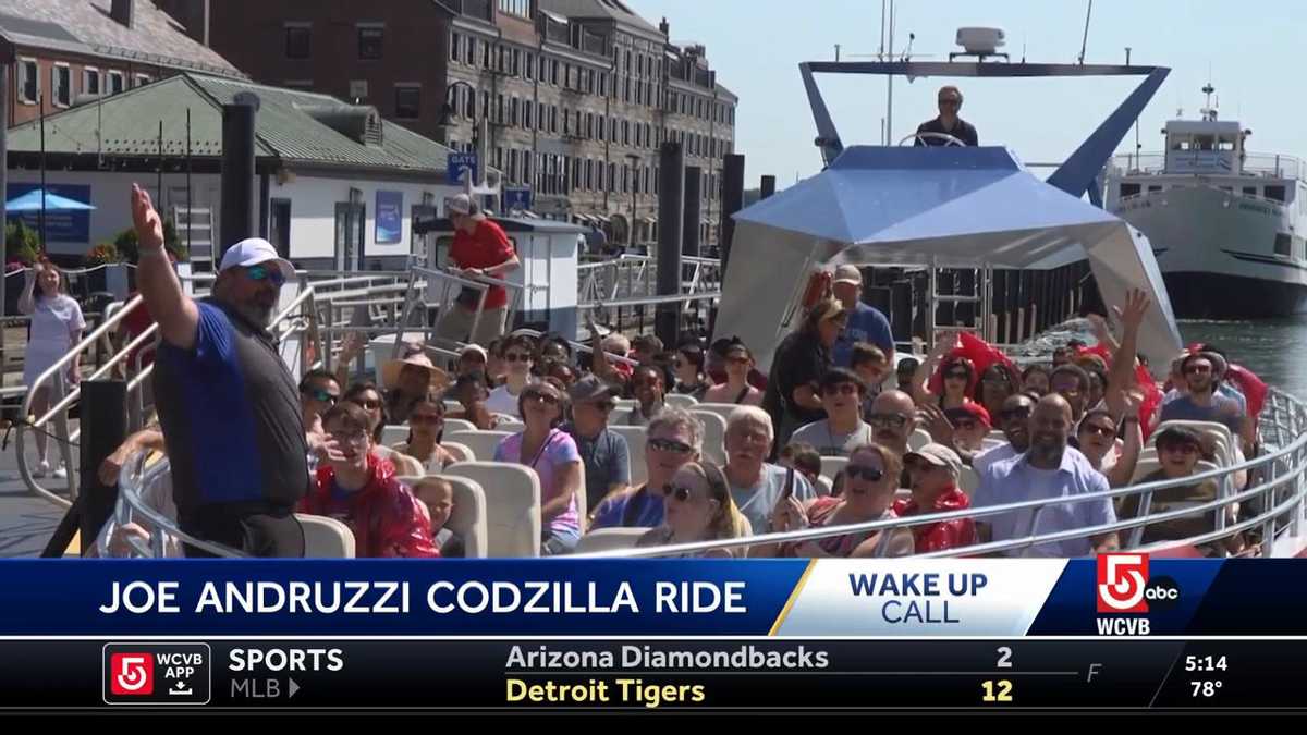 Wake up call: Joe Andruzzi Codzilla Ride