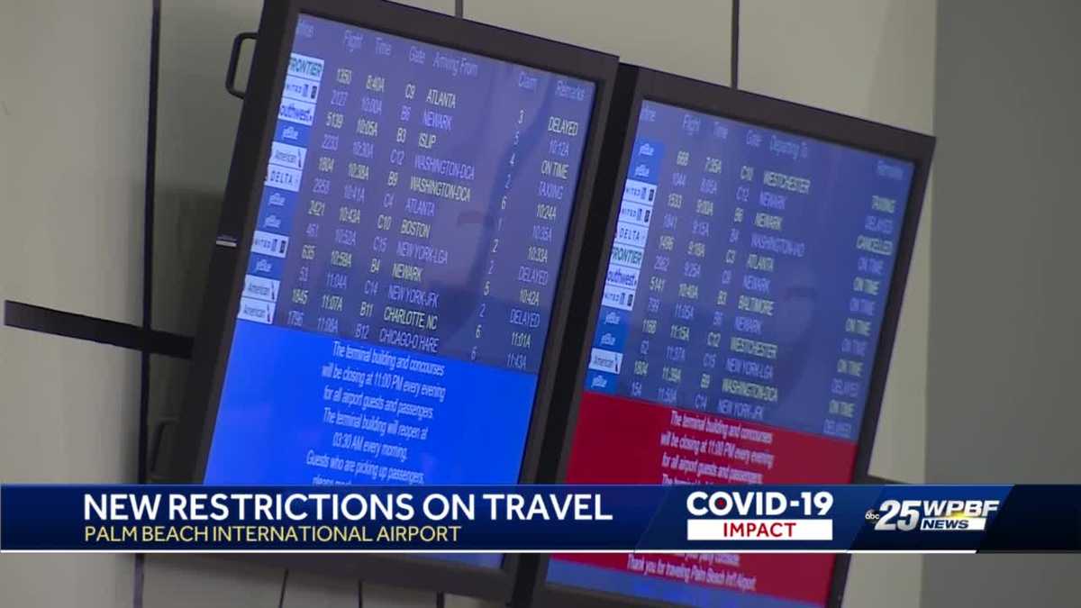 Passengers react as new COVID19 testing requirements go into effect