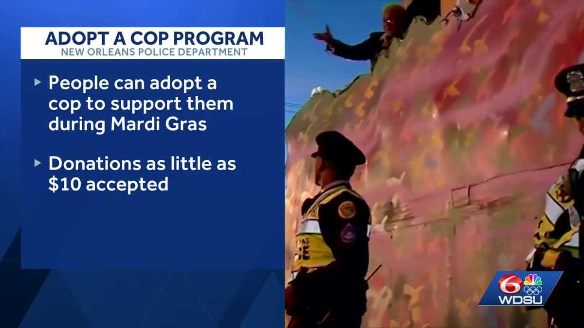 NOPJF: How $10 can help feed New Orleans officers working Mardi Gras