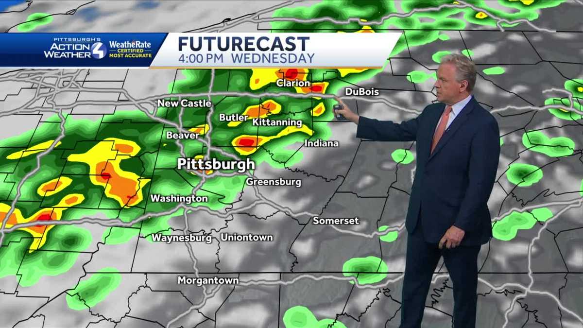 Impact Day Wednesday with potential for strong thunderstorms