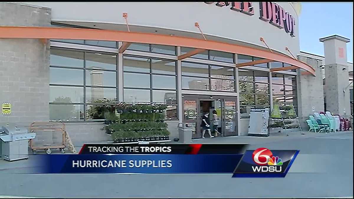 Here are the supplies you need during hurricane season