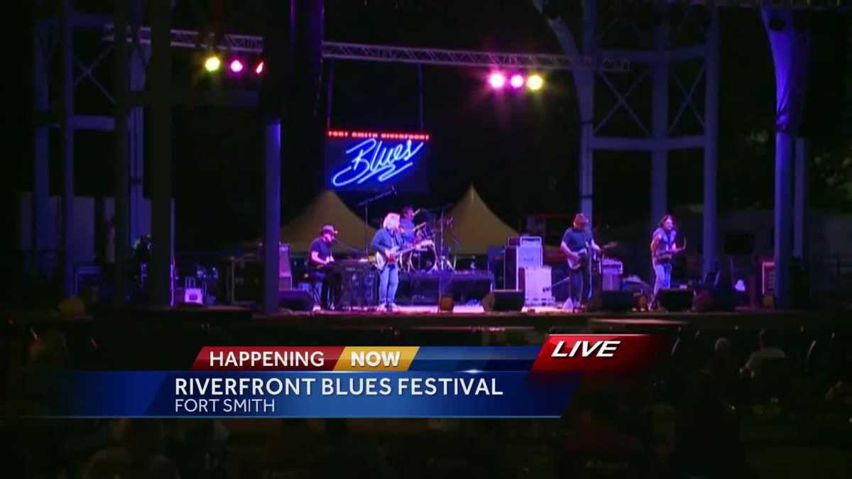 Riverfront Blues Festival begins in Fort Smith