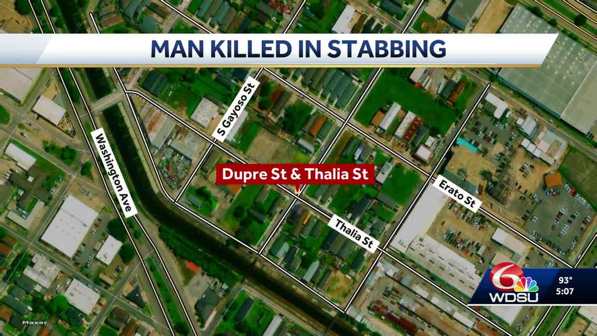 New Orleans police investigating deadly stabbing in Gert Town