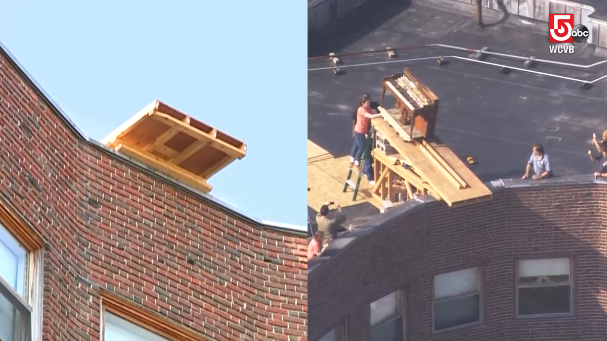 Look out below! MIT Piano Drop