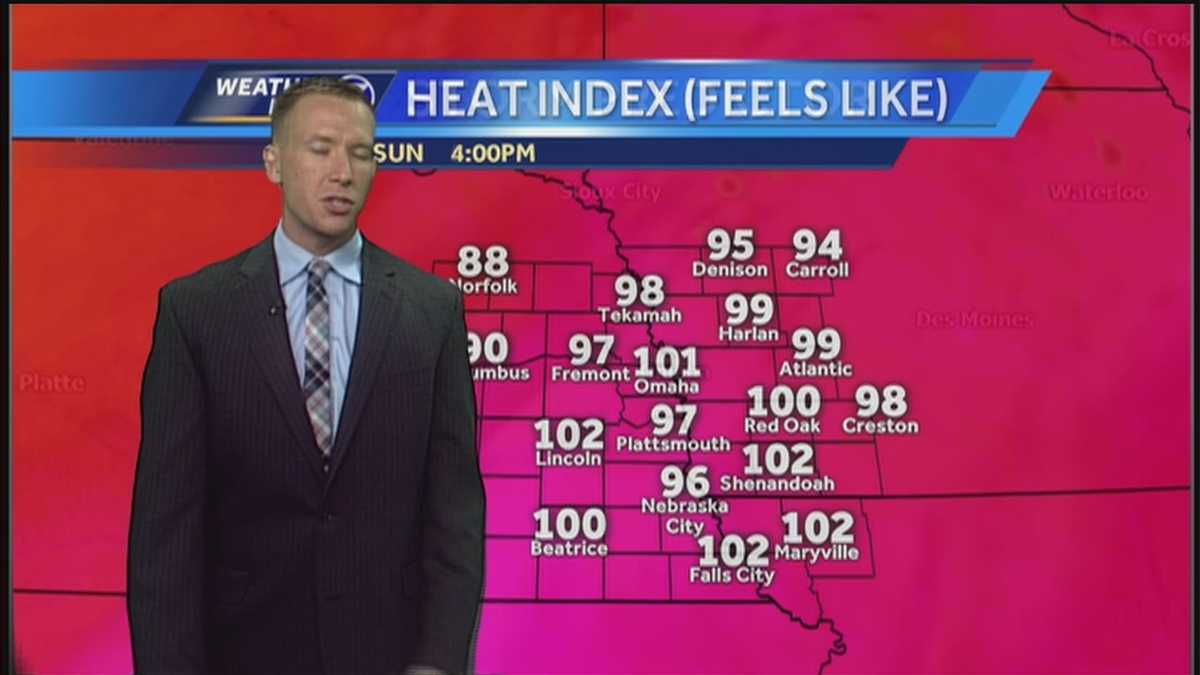 More Heat and Possibly Strong Storms Sunday