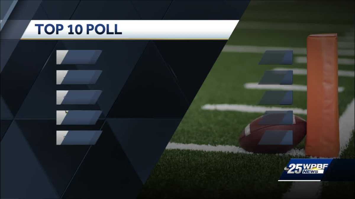 Week 7 Football Friday Top Ten poll