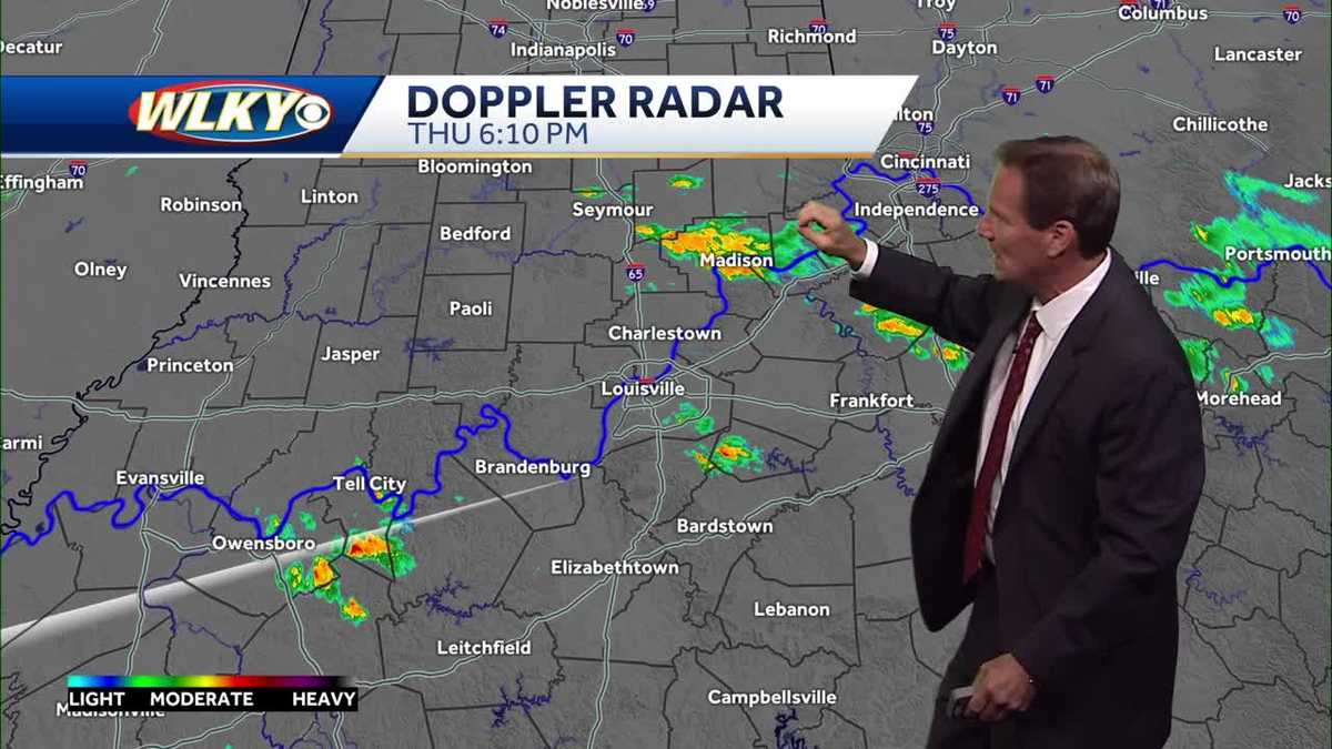 Widely scattered storms tonight... Hot tomorrow