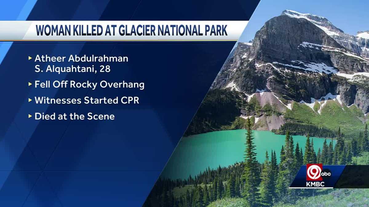 Kansas woman, KU student, dies after falling at Glacier National Park