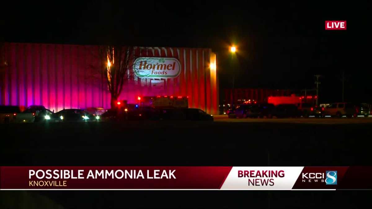 UPDATE Ammonia leak contained at Hormel plant in Knoxville