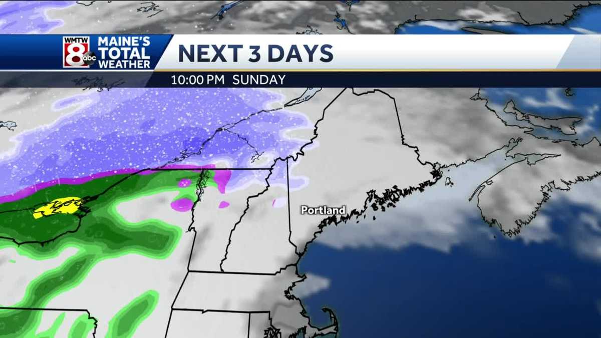 Cooler with a sunny start ahead of increasing clouds Sunday