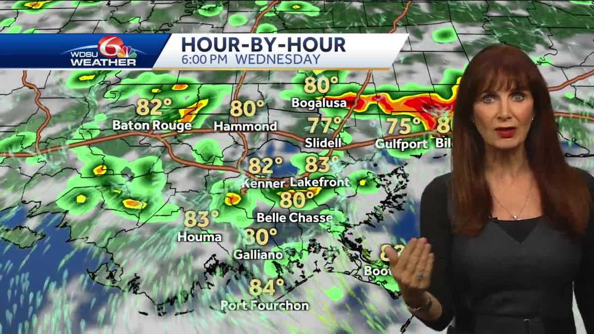 Increasing Rain Wednesday