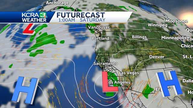 Mostly sunny skies and warming temps over the next few days.