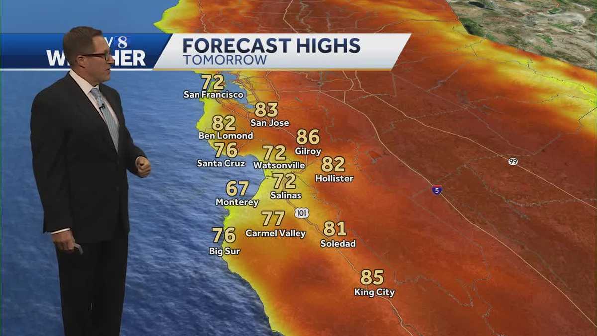 Fall feeling weather to kick in before heat up next week