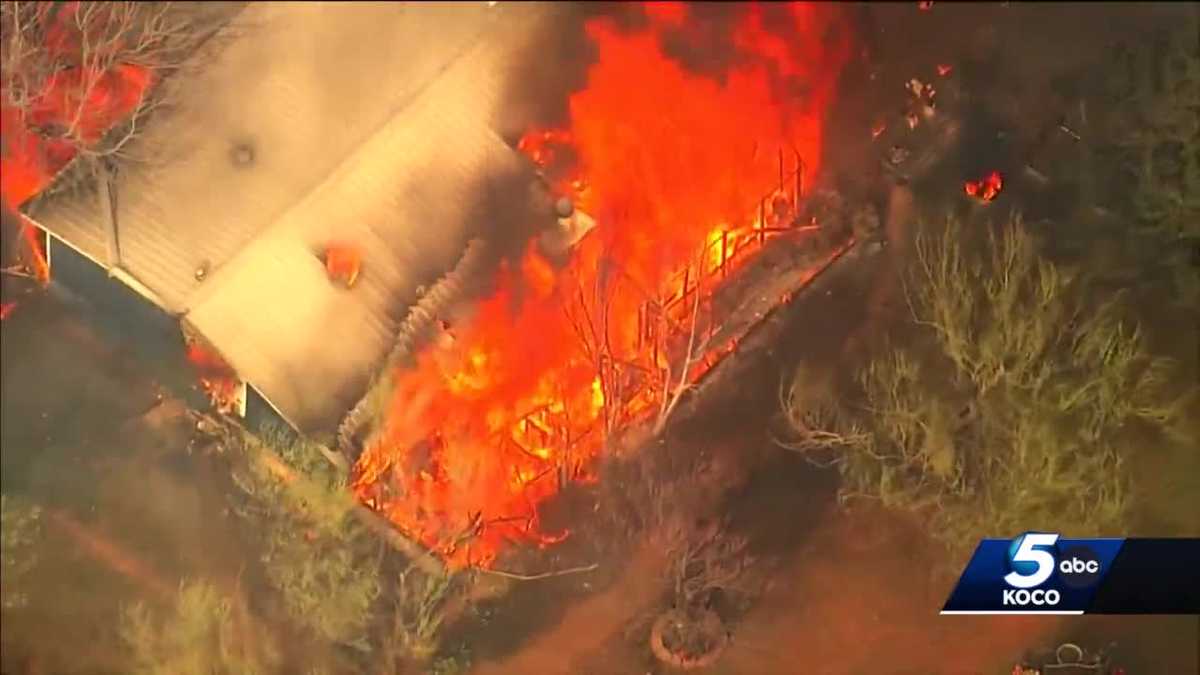 OKC Fires: Officials provide update on nearly 100 wildfires