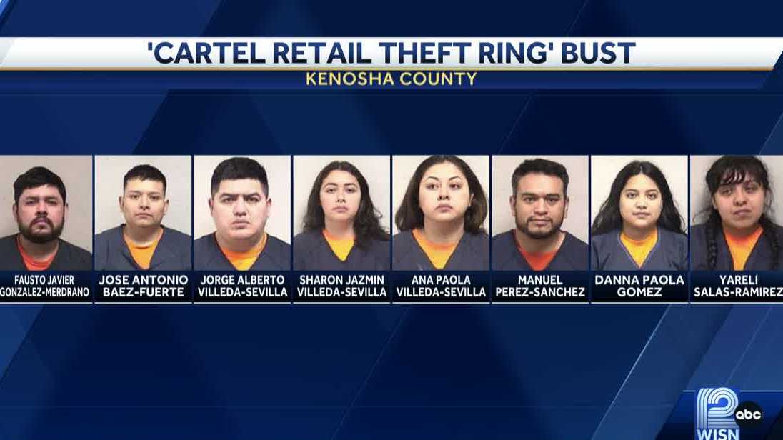 Kenosha retail theft ring tied to Mexican cartel ends in 8 arrests