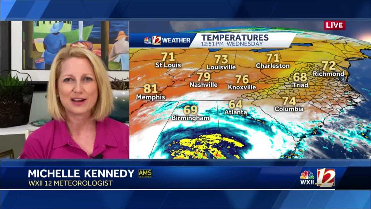 WATCH: Sally's Rainfall May Bring Flash Flooding, Cooler Weekend