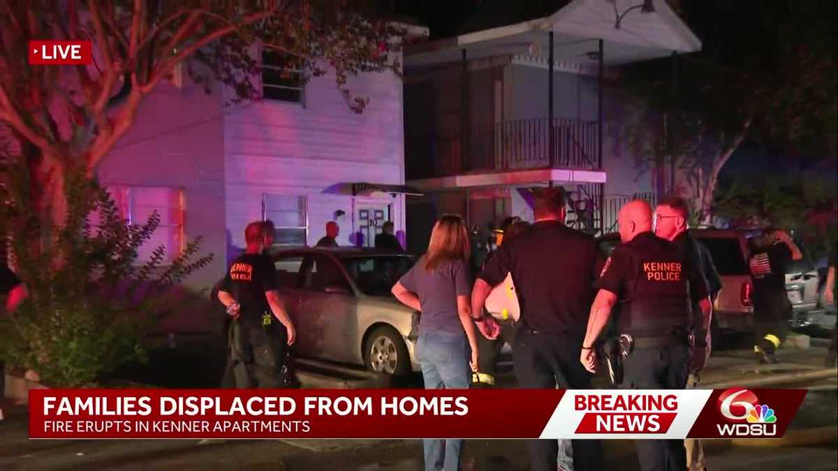 Kenner officials, American Red Cross help families find temporary housing after fire
