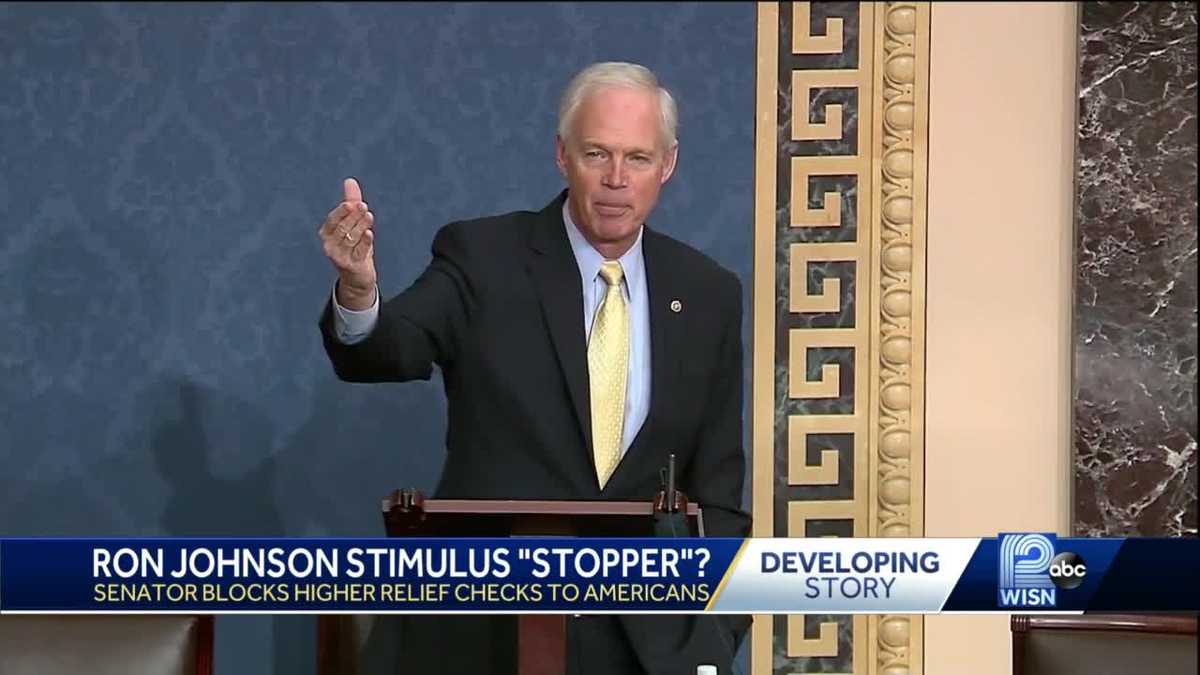 Wisconsin GOP Sen. Ron Johnson killed plan for 00 stimulus checks