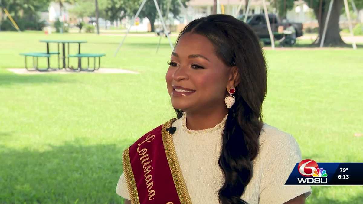 Exclusive: Louisiana makes history crowning its first Black Ponchatoula Strawberry Festival Queen