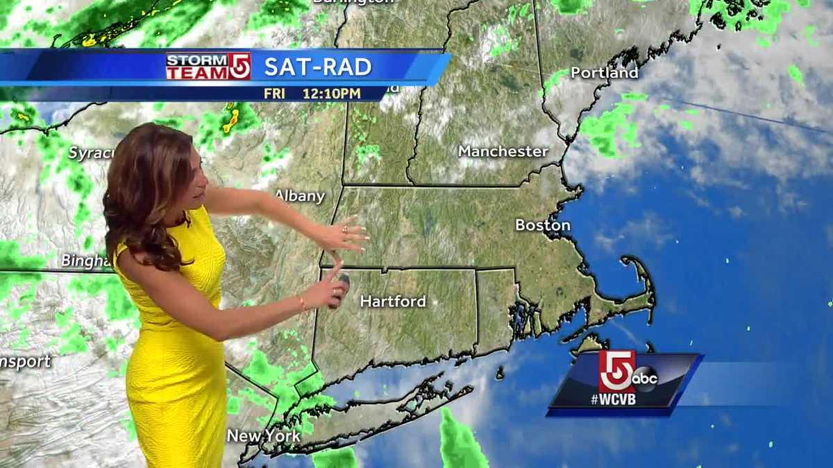 Video: Some rain to start weekend