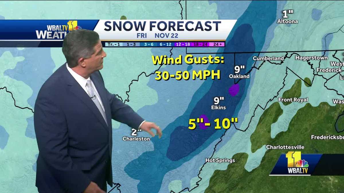 Weather Talk: Part of state could soon get snow